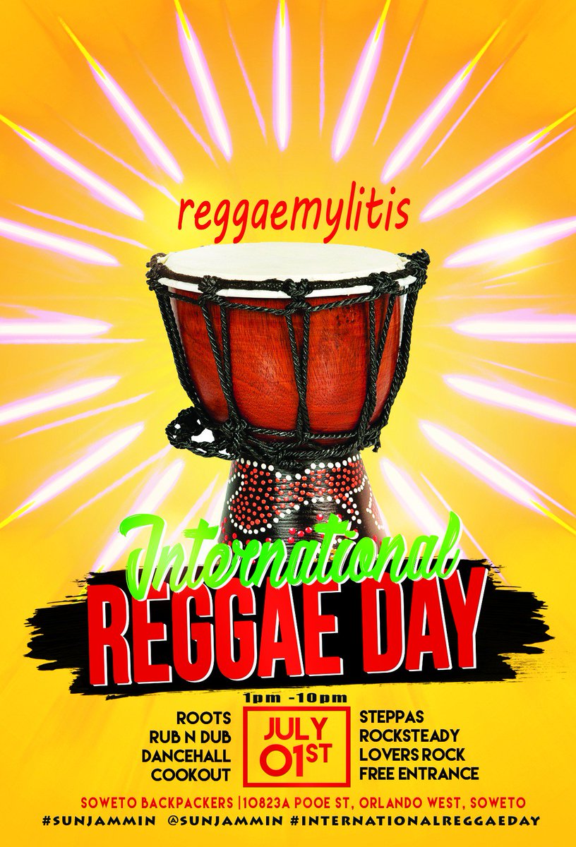 Reggaecookout's tweet photo. @ShottaZee @Skeleton_RML @SteelSoweto  @africanreggaetv  @Reggaecookout  @djcoppashotSA  @EmpressPro1  @DonpowerInt https://t.co/Vs5YtflY7e