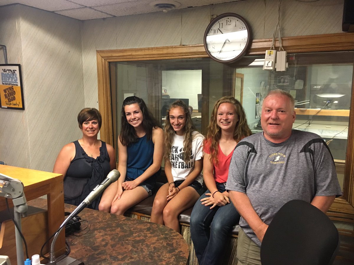 WTNSSports's tweet photo. Good luck @RiverViewLocal at the State Track Meet this weekend! Thank you for being on the State Track Preview Show! https://t.co/j572CwMwhT