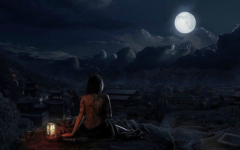 Me he hecho amiga de la luna,
para contarle nuestro secreto.