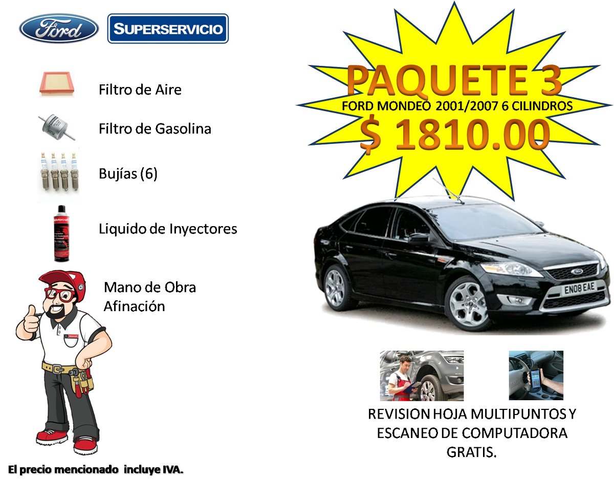 sservicioford's tweet photo. PAQUETES @sservicioford https://t.co/MkpuVkC5xr