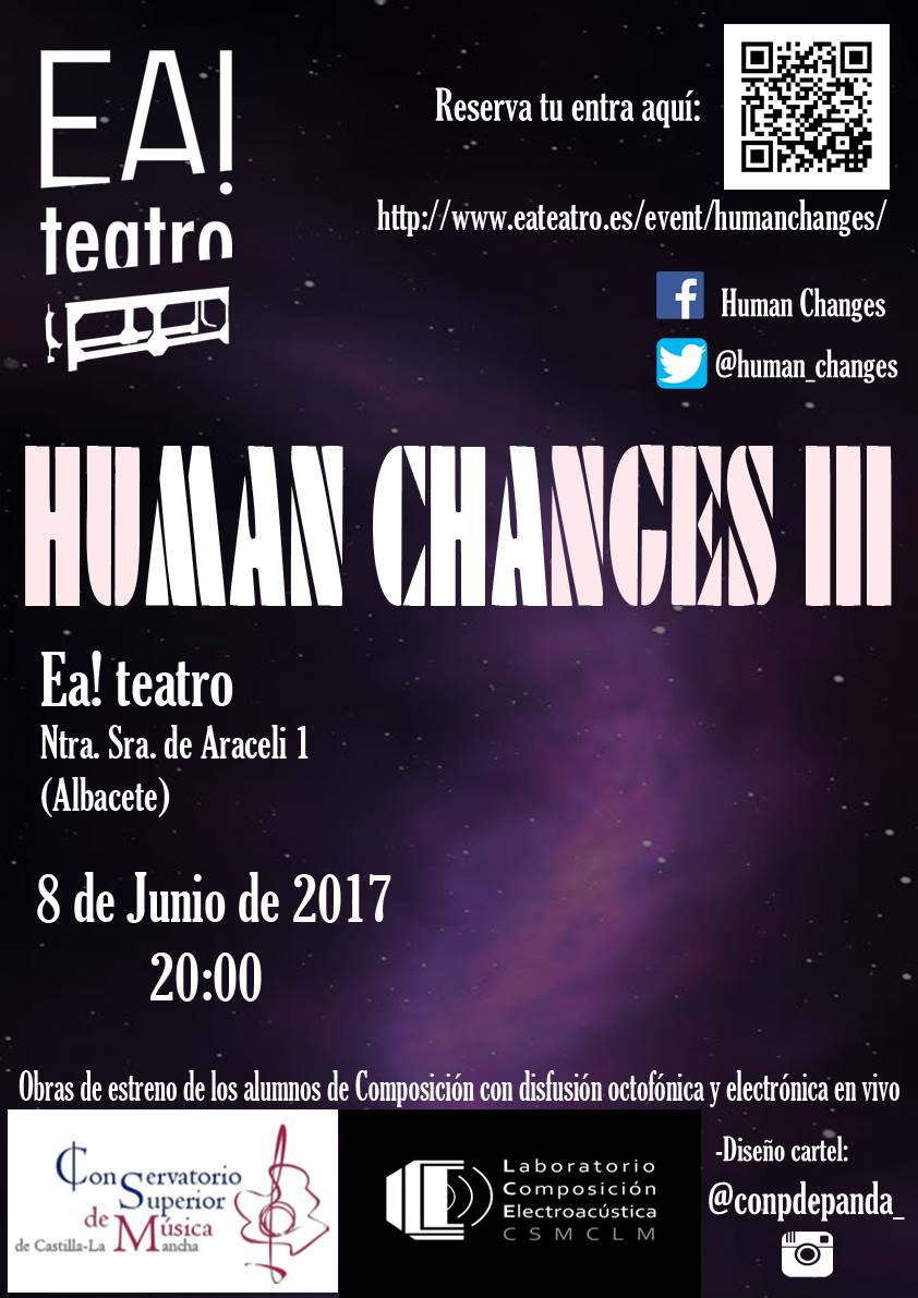 human_changes's tweet photo. El próximo Jueves día 8, tendremos otra edición de huMANCHAnges Obras de estreno en el @EaTeatro de Albacete!  @maorero @csmclm @365CosasAB https://t.co/hznnNY0tQz