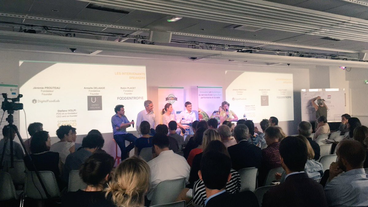 NUMAparis's tweet photo. La tech pour récupérer le pouvoir de fabriquer son alimentation: alimentation de pleine conscience  #ReinventFoodSystem #LFday2017 https://t.co/WIgLLnAq87