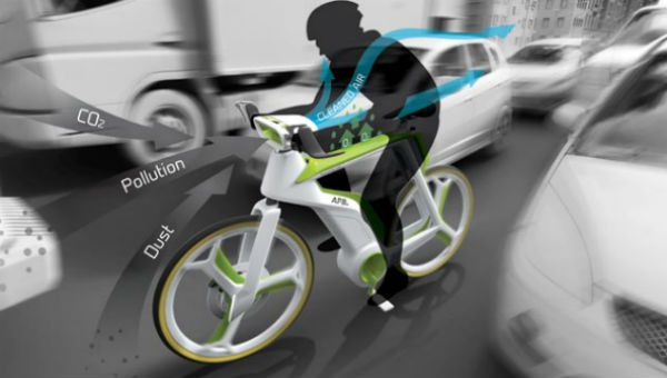 biciclettando1's tweet photo. La bici che purifica l'aria https://t.co/B2u5XhIyu8 https://t.co/Wf90dRxl1M