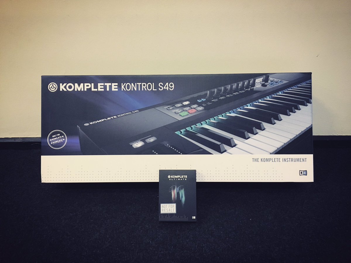 Toys for boys! Thanks <a href="/Amptecbelgium/">Amptec</a> #NativeInstruments
