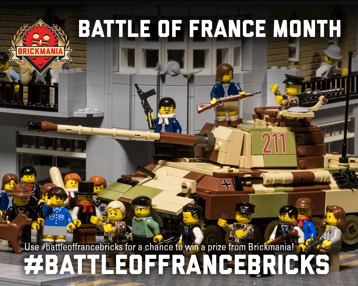 brickmaniatoys's tweet image. Use the hashtag #battleoffrancebricks to be entered into our hashtag giveaway drawing for a free gift! Learn more:  ow.ly/ET1d30ccPCU