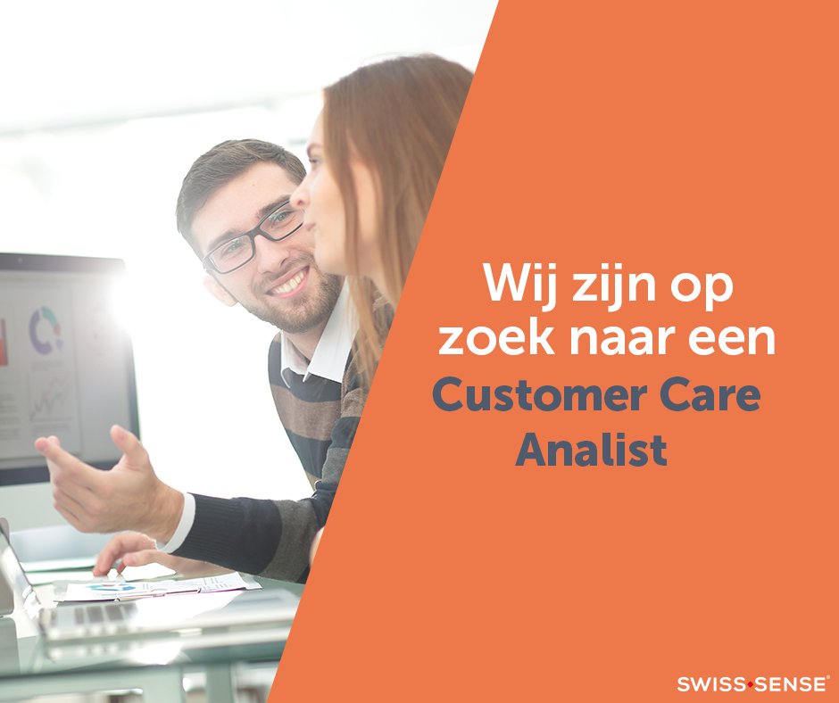 Wij zoeken een CUSTOMER CARE ANALIST voor op het Swiss Sense HQ in Uden: bit.ly/2rHWZuC #vacature. Zoeken wij jou!?