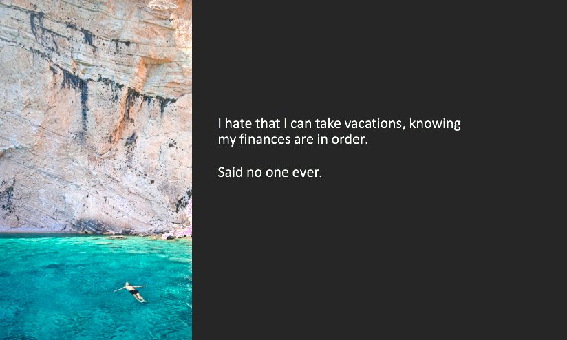 Remove unnecessary stress. Save time, save money, enjoy your life! #zoe