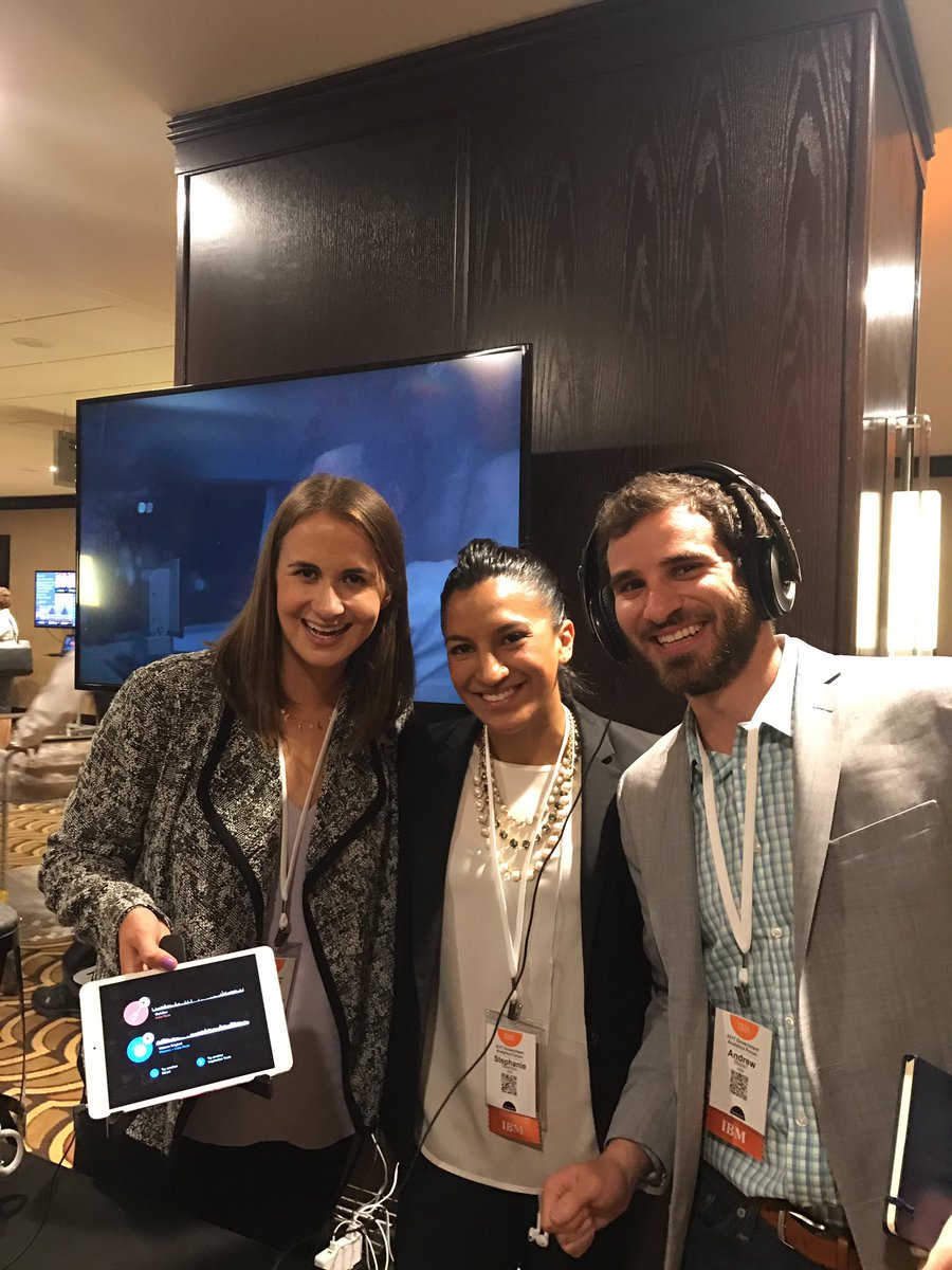 suzfishman's tweet photo. DJ Watson in the house! Come listen to some music at our #WatsonBeat demo station at #GovAnalytics2017 @IBMUSFederal https://t.co/3bSMuTOOOB
