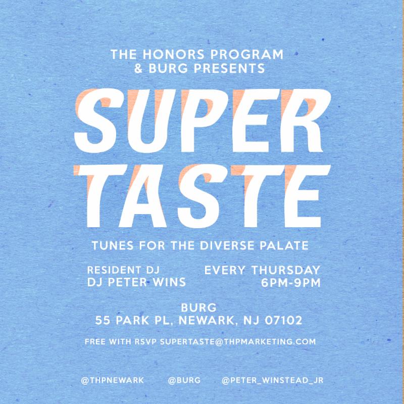 THPNewark's tweet photo. It's Sunny Out... C U @ SuperTaste @ BURG Tonight! https://t.co/ttI79ubrJq https://t.co/M48mmVokdM
