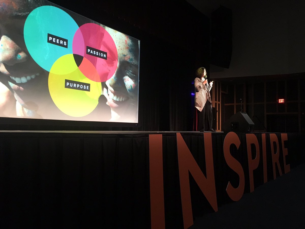 .<a href="/Connie/">Connie Yowell</a> "The most robust learning happens when we bring together peers, passion and purpose."