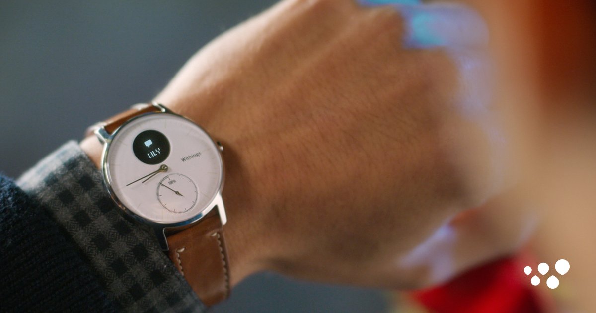 withings steel hr whatsapp