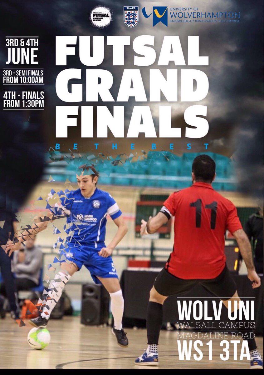 uobfutsal's tweet photo. Futsal Grand Finals on 3rd/4th June! https://t.co/LyZYxKnJWV