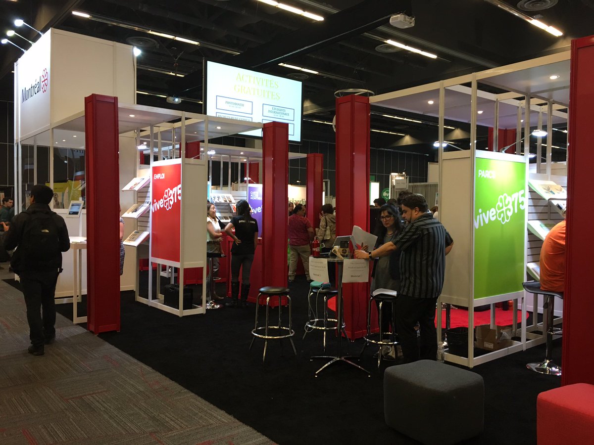 MTL_Ville's tweet photo. Jusqu'à 18 h : visitez-nous au #SalonImmigration au @Palais_Montreal! Testons ensemble le nouveau site Web » https://t.co/1EdbacA3Kk https://t.co/iNyfhqQ3Oj
