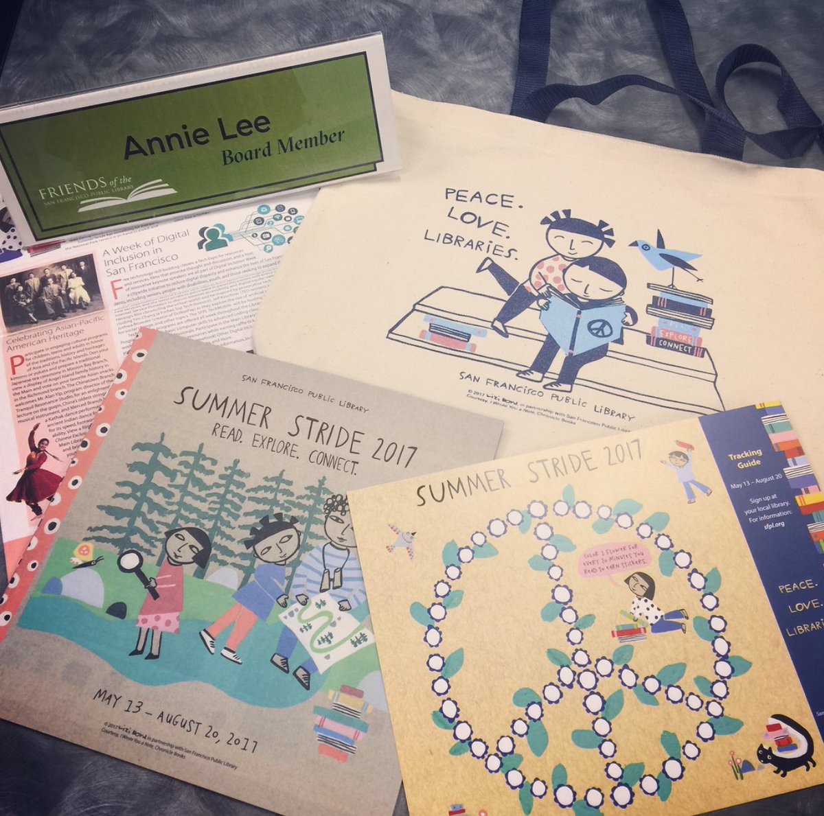 annielee415's tweet photo. It's time for Summer Stride at @SFPublicLibrary, sponsored by @FriendsSFPL! Start reading & exploring today! https://t.co/I7u1UofHhc