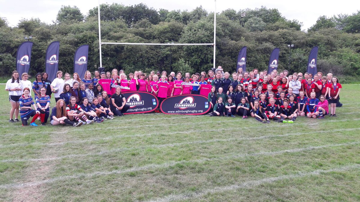 EdinburghRugby's tweet photo. We were at Academy Park today for the Leith Girls Touch Tournament. Thank you to @LeithVixens and @Leithpe for organising the event! https://t.co/UXexwobpOL