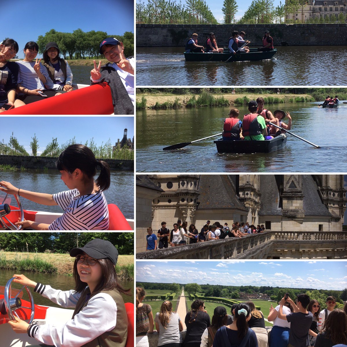 freyk_math's tweet image. Wonderful day for a boat ride @domainechambord. Great day biking, boating and visiting the chateau. #Loire2017 @SarahRHackman @JakeFerg3