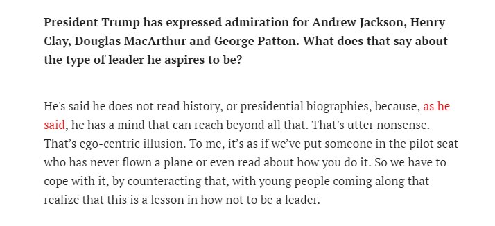 kylegriffin1's tweet image. David McCullough: Trump&apos;s disregard for history is &quot;utter nonsense&quot;, &quot;ego-centric illusion&quot; ti.me/2ss7lef