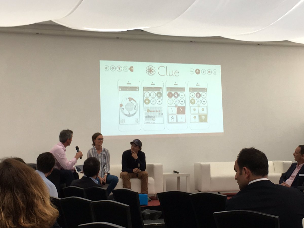 HealthEugene's tweet photo. It's #womanshealth time with @clue #EDHD2017 #digitalhealth #g4a #Dealmaker https://t.co/t0284ocalQ https://t.co/OxAKii9mFD