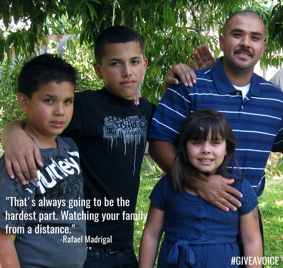 CA_Innocence's tweet photo. Rafael Madrigal had to watch his family grow up from a distance for 9 years, because he was wrongfully convicted. #XONR8 #GiveaVoice https://t.co/l9LgJRcNMj
