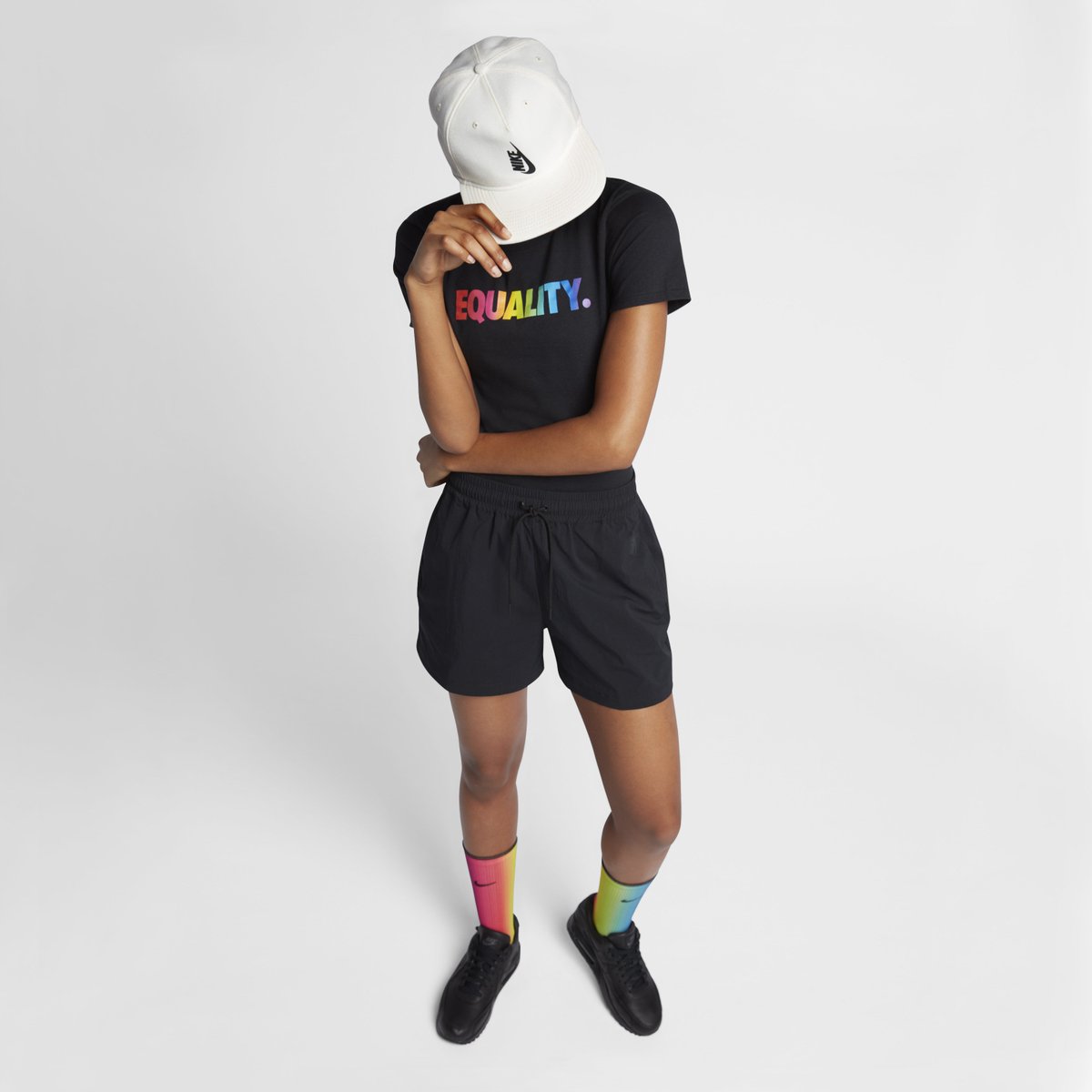 becausemagazine's tweet photo. #BecauseLoves the new @Nike #BeTrue2017 capsule collection celebrating the idea of #LGBTQ sportswear! Go team #rainbow! https://t.co/nkCeJHZrmx