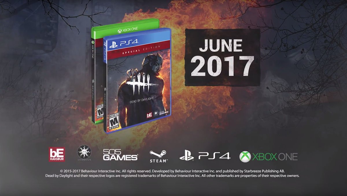 DeadbyDaylight's tweet photo. Dead by Daylight on Console – Now widely available for pre-order!
https://t.co/w7pWWz84WP https://t.co/Jl8wOf6tVQ