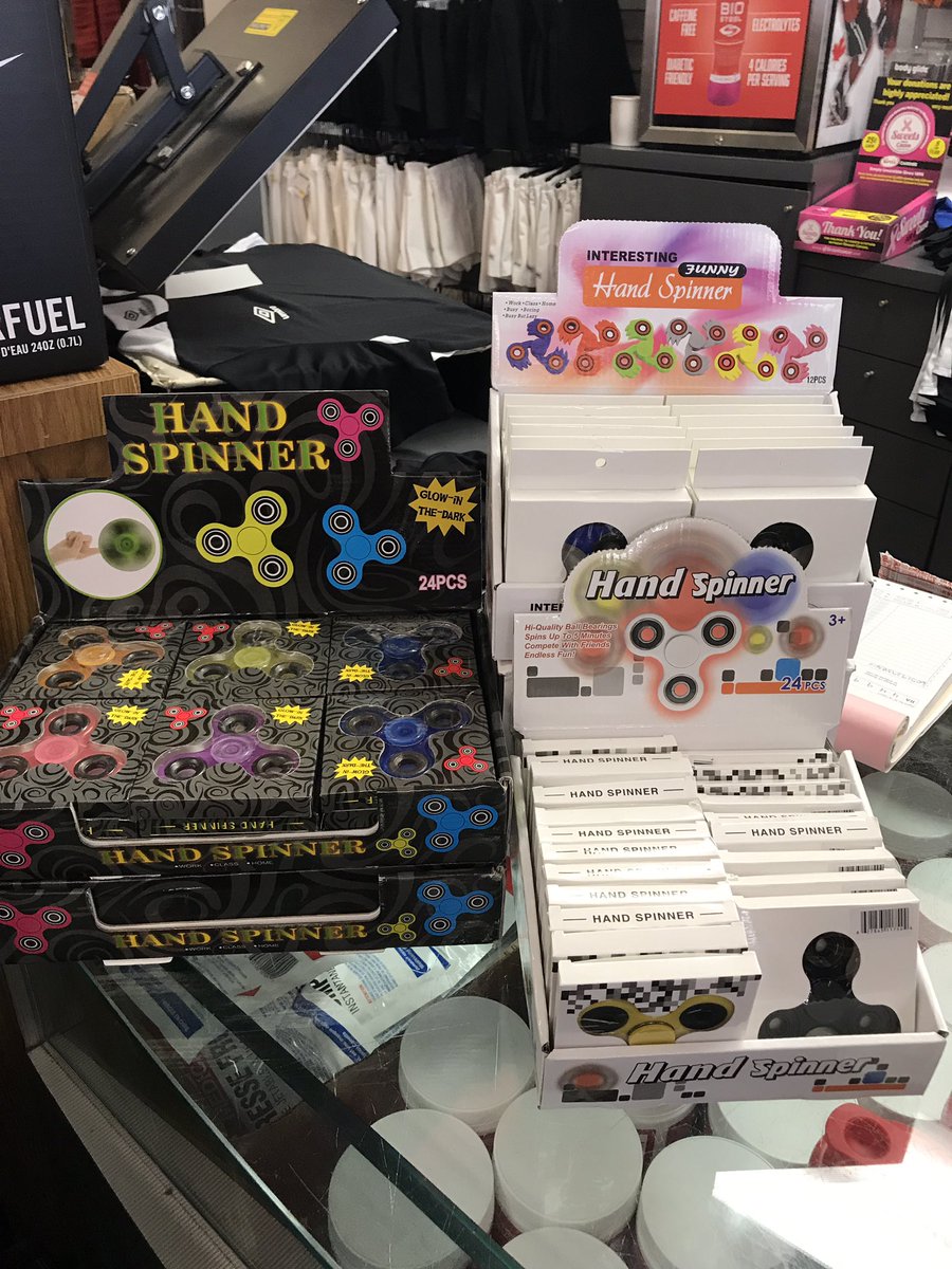 In addition to our original fidget spinners, we are now stocked on glow in the dark &amp; ninja styled ones!