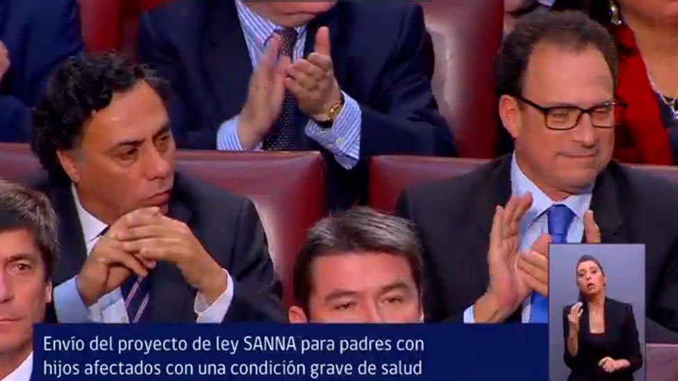 Pdta. Bachelet anuncia el envío del proyecto de Ley SANNA para padres con hijos afectados por una condición grave de salud #CuentaPublica