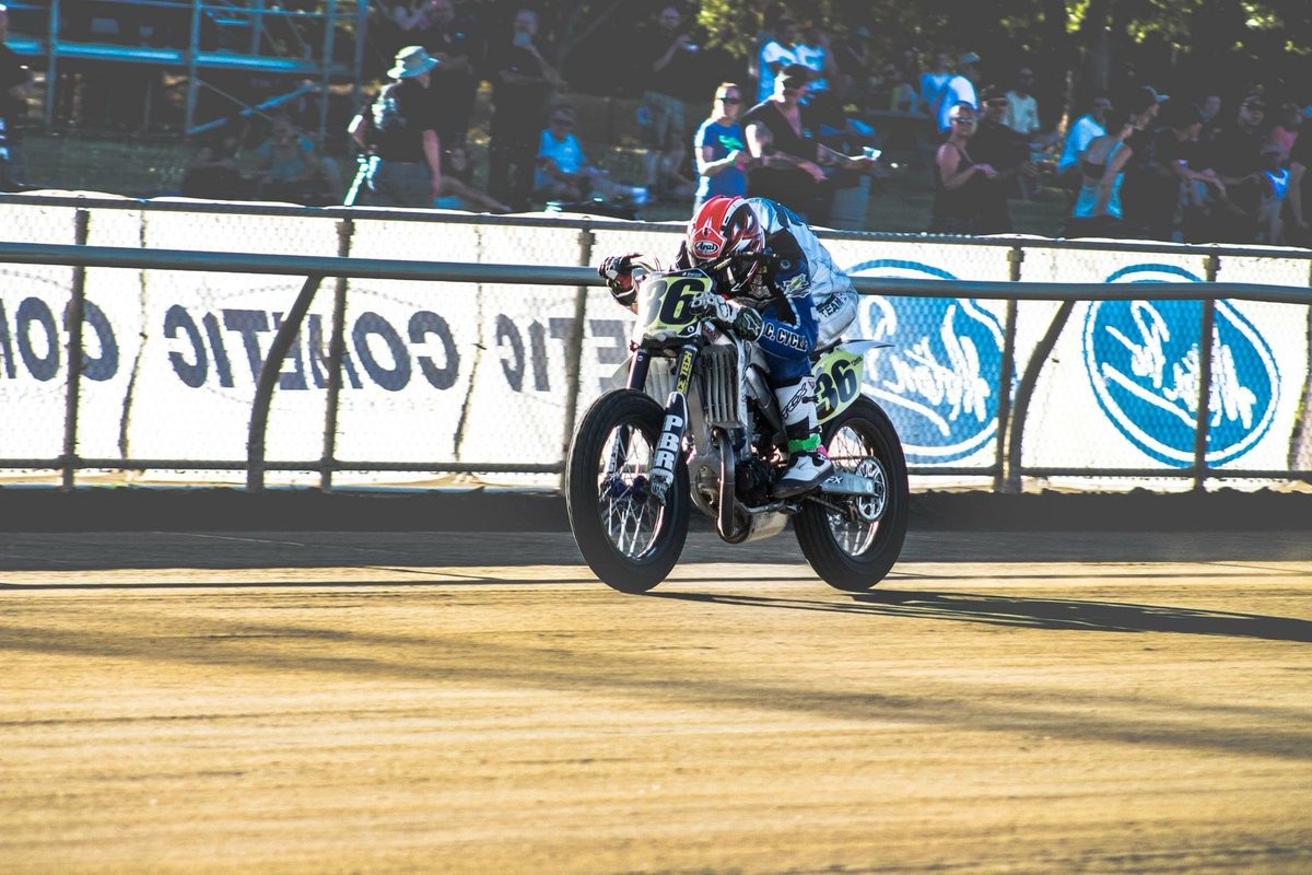 Motion_Pro's tweet image. MP rider @kolby36B lands on the podium at the Springfield TT and takes over the @AmericanFlatTrk Singles points lead!

#MPRider