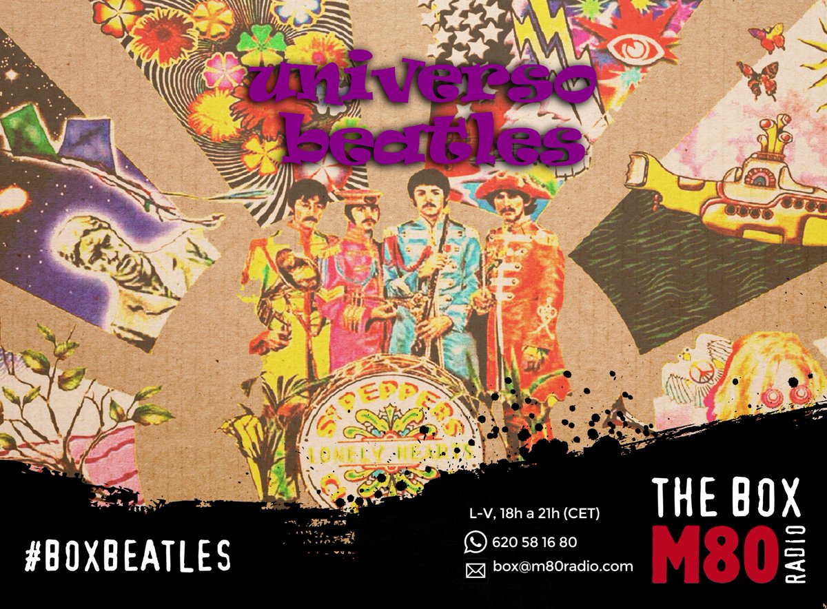 40ClassicJorge's tweet photo. El sargento "Pepper" cumple 50 años. Y en @m80box de @m80radio_ lo celebramos: especial #BoxBeatles: ¿Su mejor disco? ¿Canción? ¿Versión? https://t.co/hBDRARnMV0