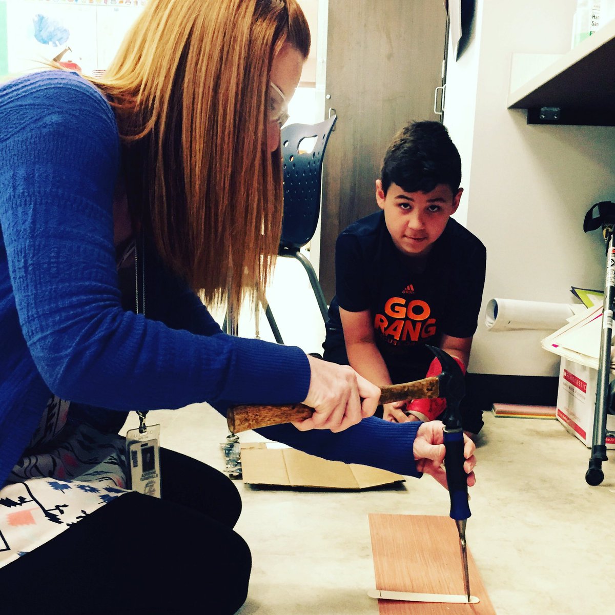 aturbeville21's tweet image. The work of a literacy teacher is never done #catapultproject  #makerclassroom