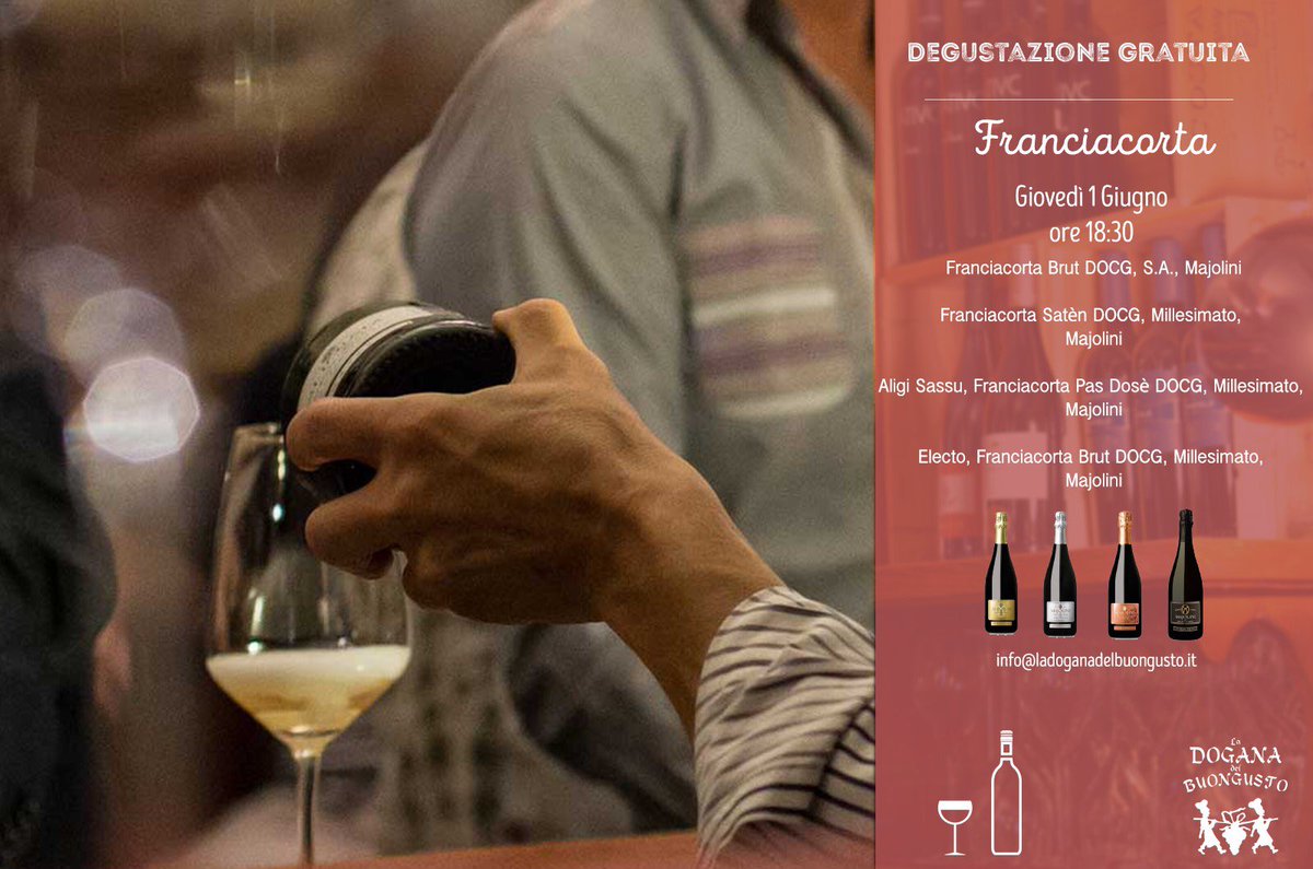 "E io danzo, sulla frontiera": questa sera <a href="/doganabuongusto/">LaDoganaDelBuongusto</a> apre le danze <a href="/CantinaMajolini/">Majolini</a> #winelovers #Milano #Franciacorta <a href="/Franciacorta/">Franciacorta</a>
