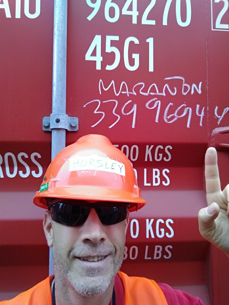 Always cool to see your company name on an ocean container! #cacao