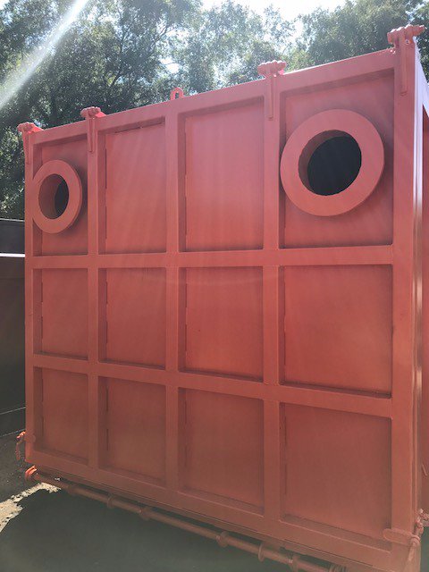 TheSkipFactory's tweet image. It's a lovely sunny day here in Dorset at #theskipfactory, take a look at our bright and sunny custom container!