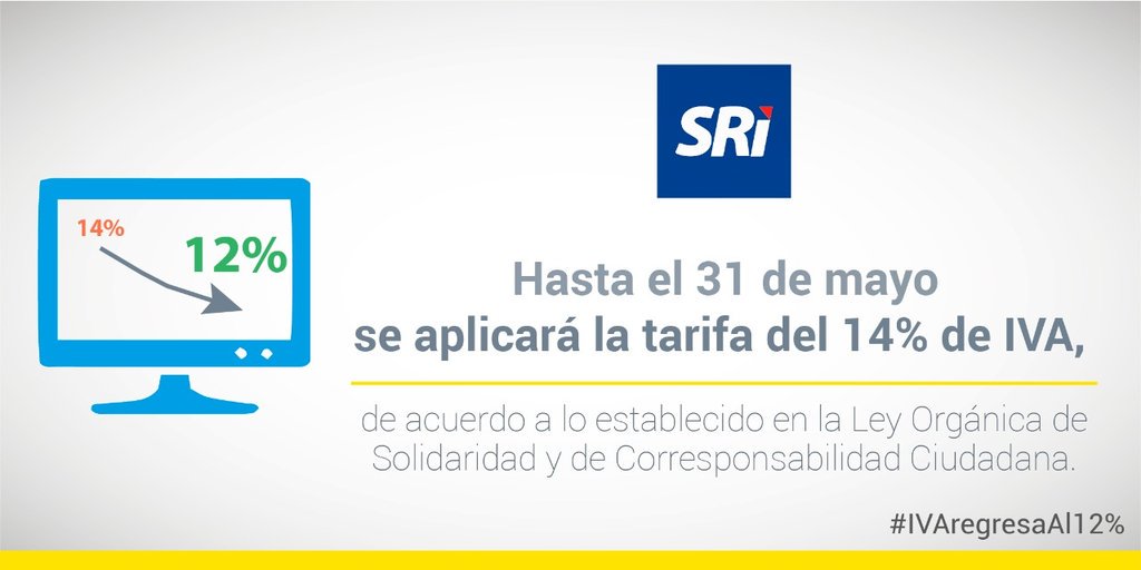 AdditaZambrano's tweet photo. Medida de #IVAtemporal de 14% establecida con #LeySolidaria aportó a la reactivación económica de #Manabí y #Esmeraldas #IVAregresaAl12% https://t.co/5ZKEG8m2hL