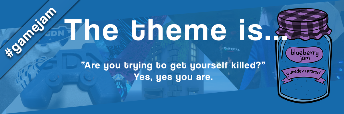 GameDevNetwork_'s tweet image. The theme for the #GameDevNetwork / @Computerfiguur game jam is... 
itch.io/jam/game-dev-n… Join us on itch to take part! #gamedev #indiedev