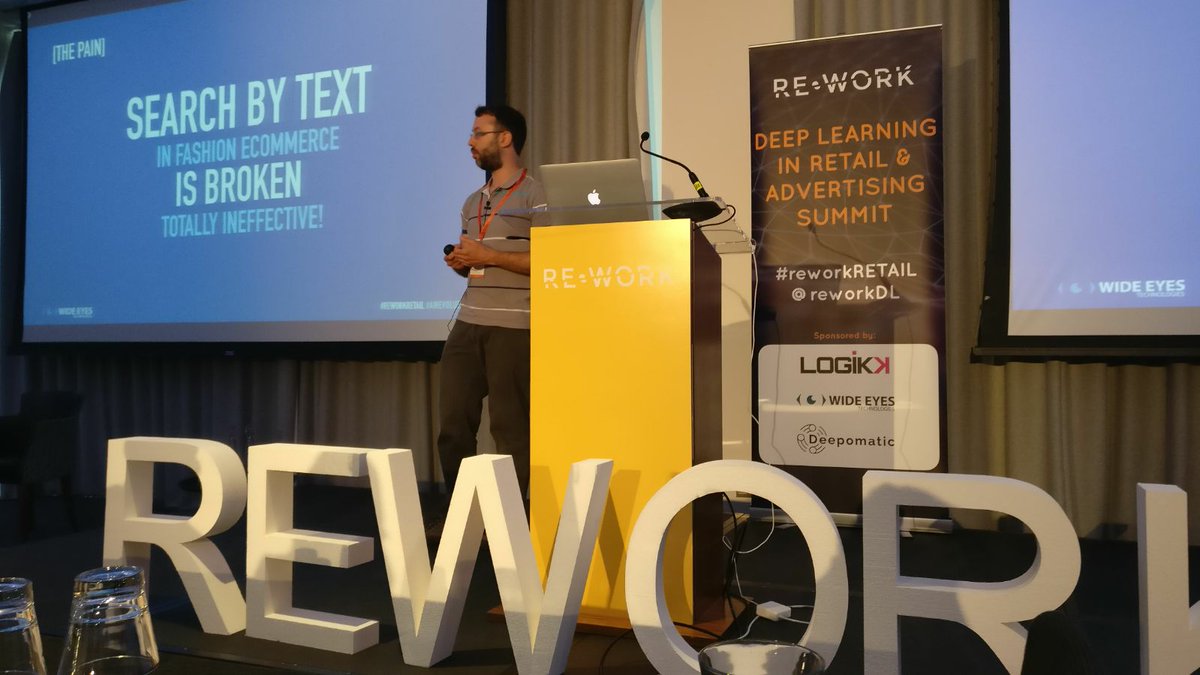 checkout why #textsearch is dead & #imagesearch is alive w/ our senior researcher Arnau @WideEyesTech in @reworkAI #deeplearning in #retail