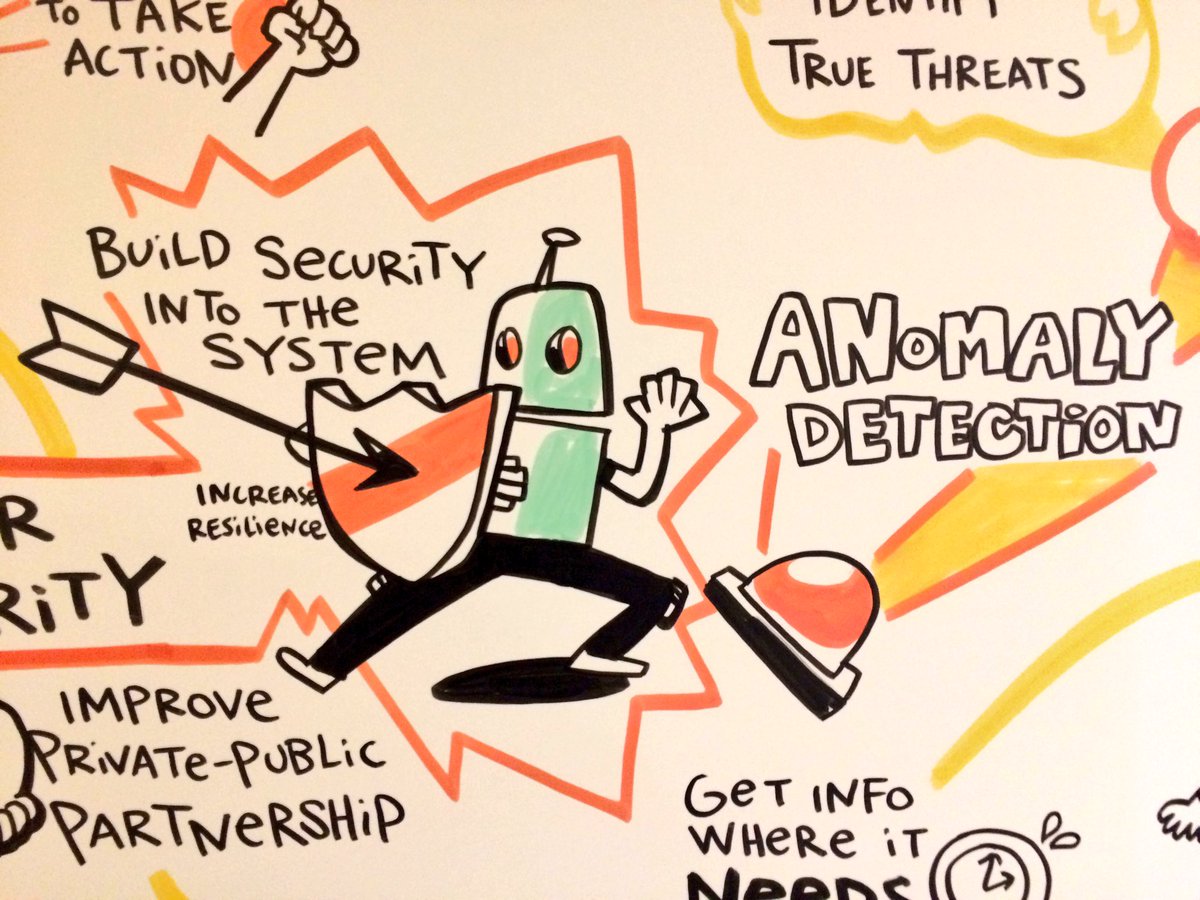 ImageThink's tweet photo. Great Insights into advanced threat analytics, from the @IBM #GovAnalytics2017. #industrytrends #graphicrecording https://t.co/NBTycJPtaZ