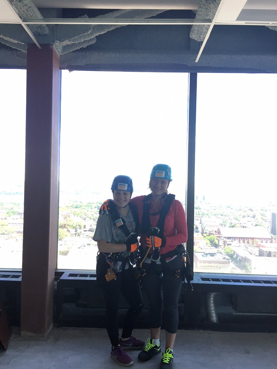 BBBSHB's tweet photo. These daredevils are ready to go #OverTheEdge!! #OTE2017 https://t.co/aR937e2Us1