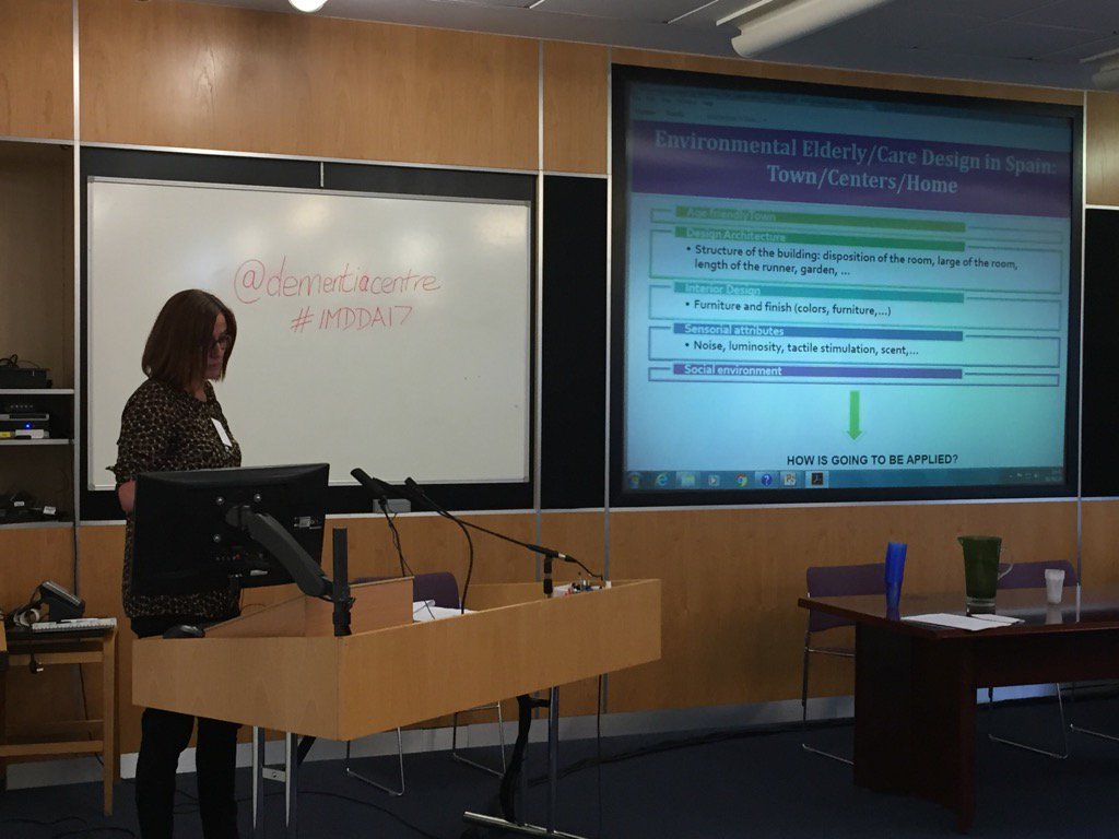 crodriguezCesar's tweet photo. Pilar Suárez López on care design for dementia in Spain: "no regulation, no improvement" @dementiacentre #IMDDA17 https://t.co/93CchzG57I
