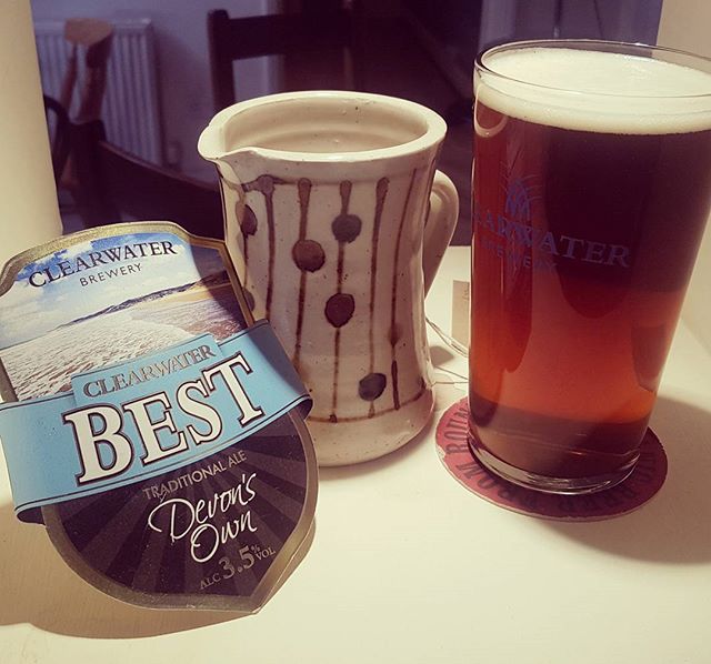 Best, 3.4% from <a href="/CBREWERY/">CLEARWATER BREWERY</a>, a Traditional style Brown Ale is now on the bar. happy drinking!
#craftbeer #thursday #micropub #gloucestershire