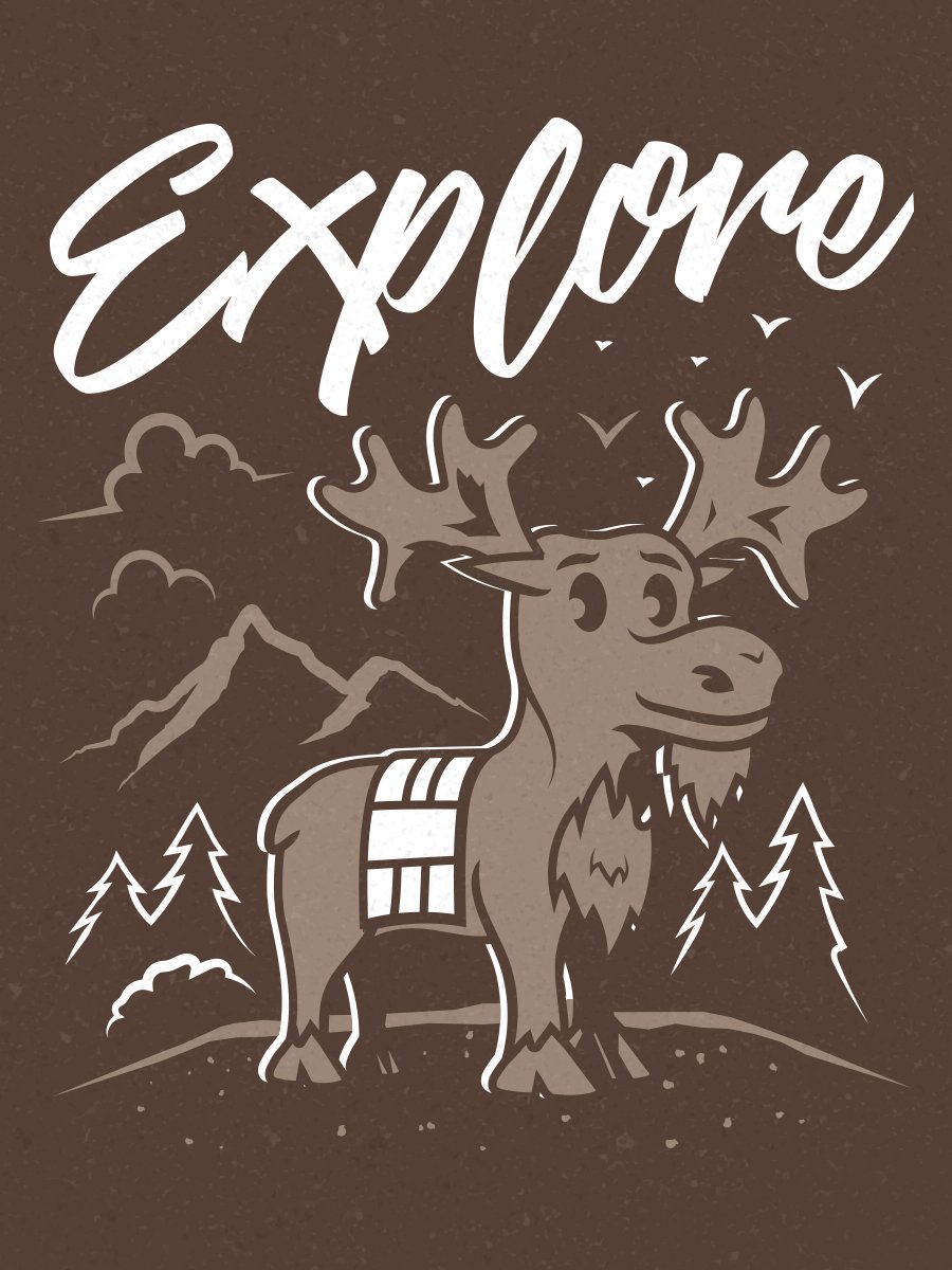 campstake's tweet photo. Say hello to Mighty Moose! Our newest design for #NewStyleThursday! All tees and tanks just $18! 

https://t.co/s33GpYbzMg https://t.co/6xv4IdgbLz