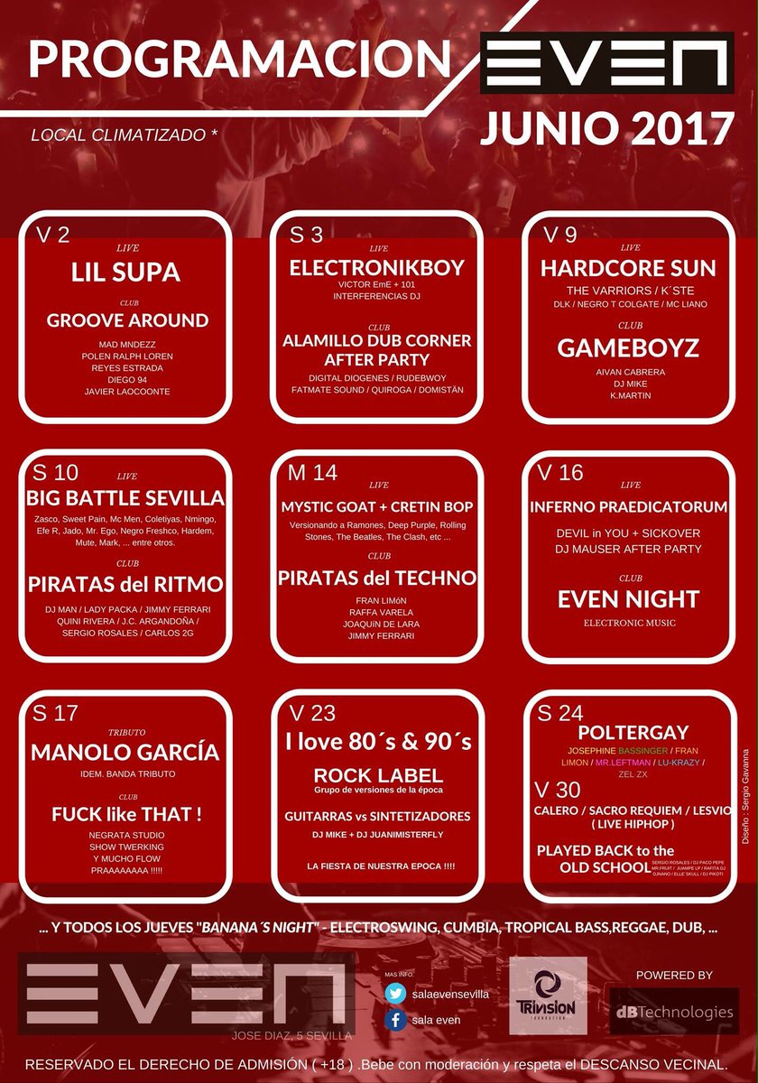 Te dejamos la programación de Junio...