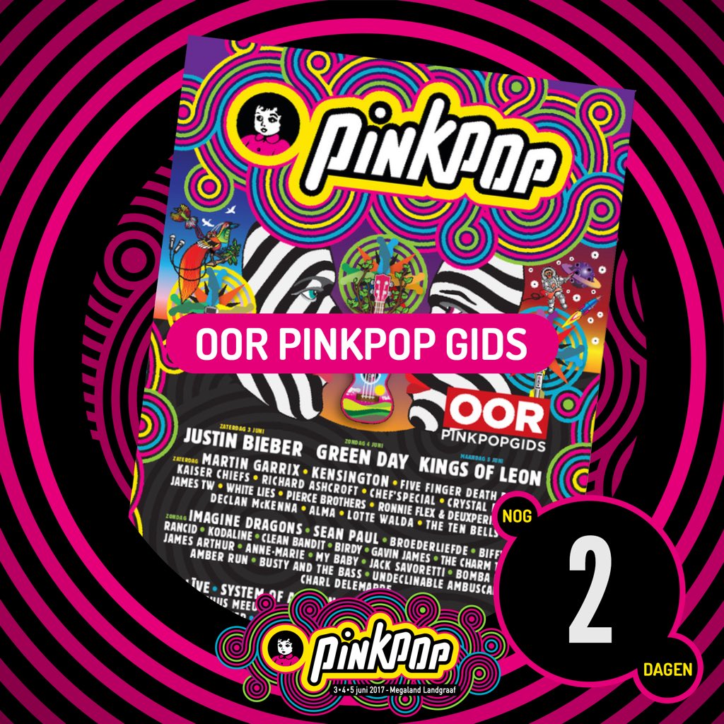 pinkpopfest's tweet image. Alles over #pp17 lees je in de nieuwe @OOR Pinkpop gids. Heb jij 'm al? 
IOS  👉🏼bit.ly/PinkpopgidsIOS
Android 👉🏼bit.ly/PinkpopgidsAnd…