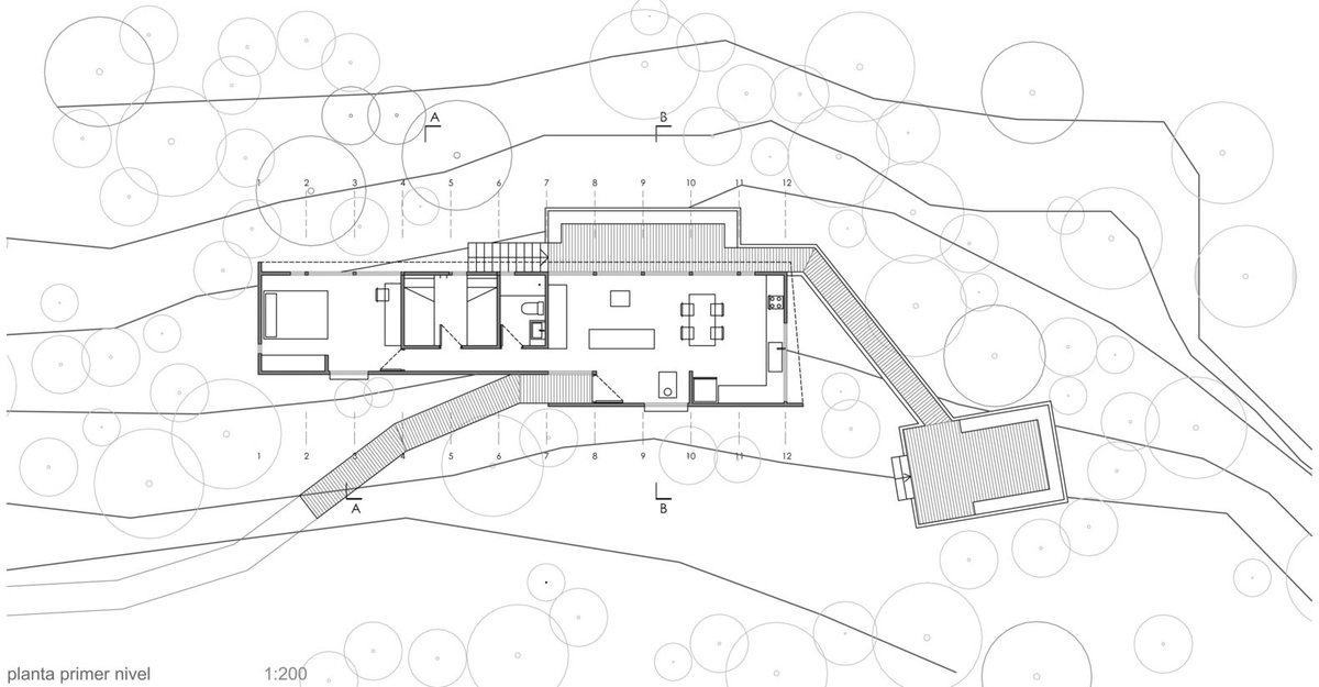 cv_jona's tweet photo. Akurzul Planta primer nivel -Plano
#Arquitectura #puertomontt https://t.co/KsBmITbgoX