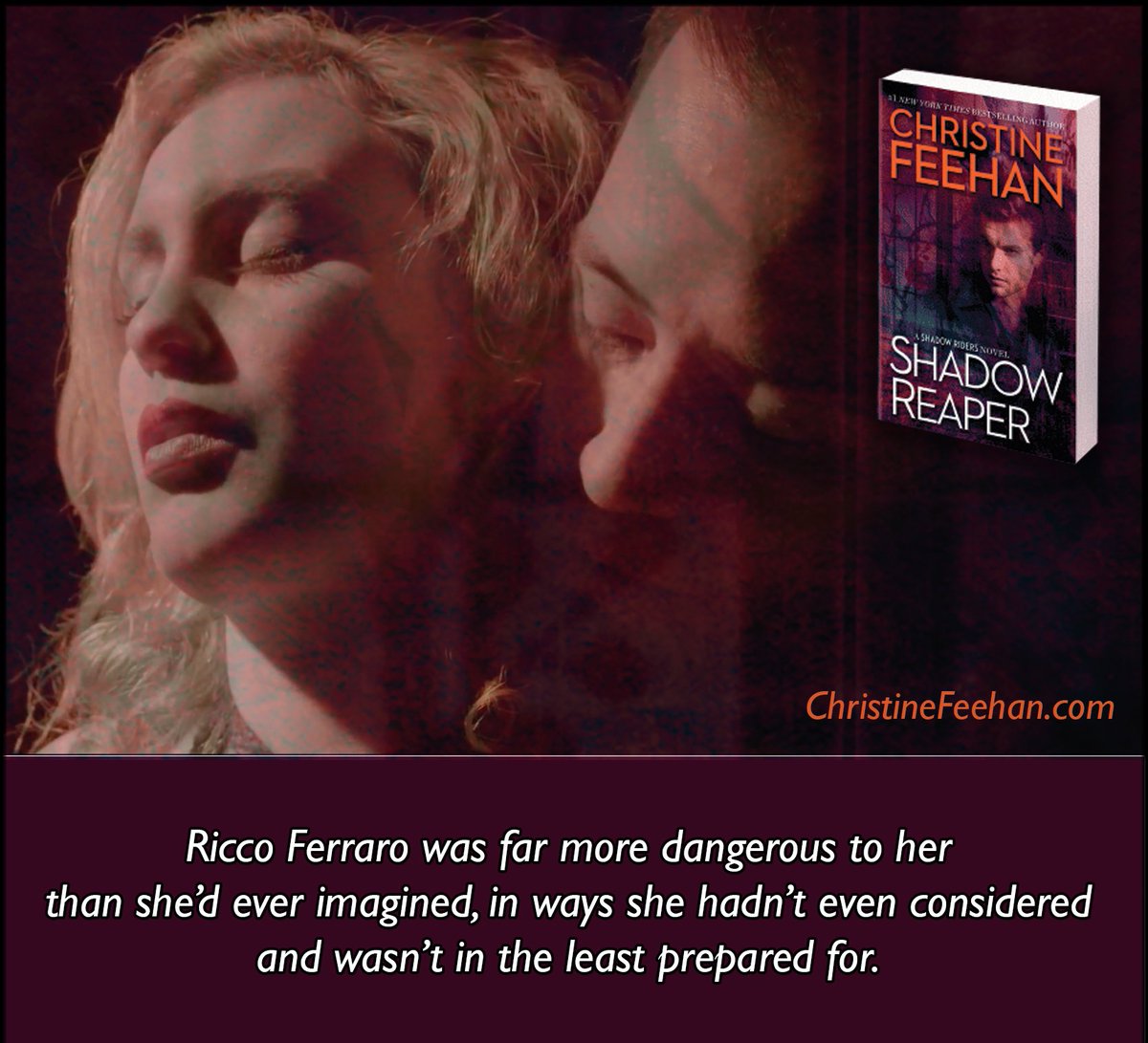 AuthorCFeehan's tweet image. Love Ricco! Dangerous though he may be! lol #ShadowReaper #romancebook #shibari