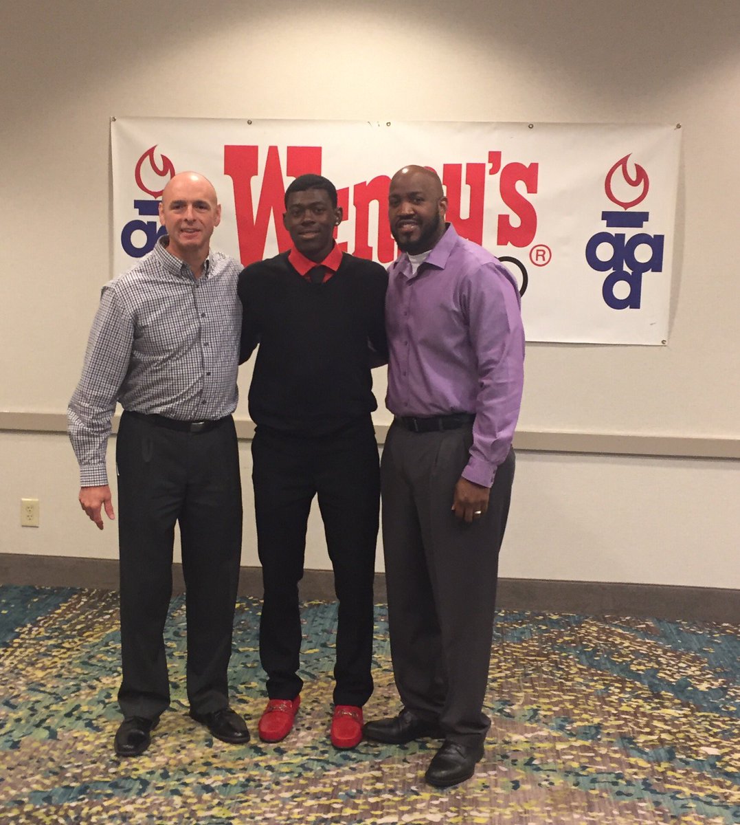 dbrown_coach's tweet photo. Congrats @Marquel_10 and all of the other great athletes on being named @Wendys P.O.Y. in their respective sports. @ArkActAssn https://t.co/qWTItC3Jch