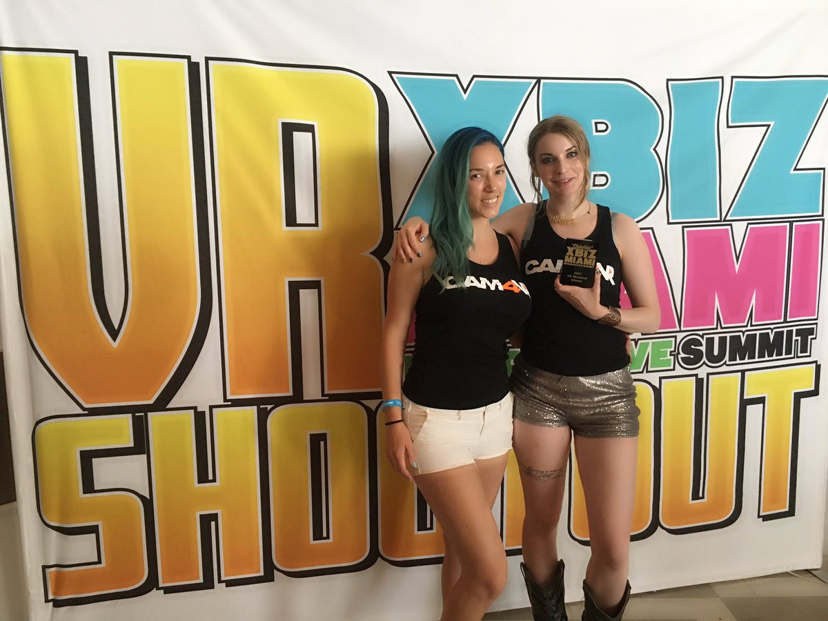 We are the #XBIZmiami #VirtualReality champions such a great time with all our #VRporn friends💘