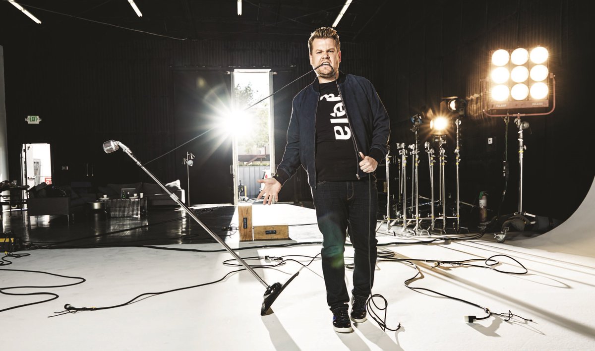 SoloArtists's tweet photo. #JamesCorden rages against the machine in #DeltaSkyMag @InsideSKY Haircut/grooming: #JasonSchneidman aka @TheMensGroomer #CMtheSalon https://t.co/zyK3B605E1