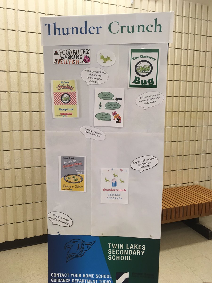 LaunchburySam's tweet photo. What a great day, Thundercrunch was a huge success! Way to be Twin!@TwinxEntomo @EntomoFarms @SCDSB_Schools @Itoor_SCDSB @mommakatpayne https://t.co/GkwJ6nCXhV