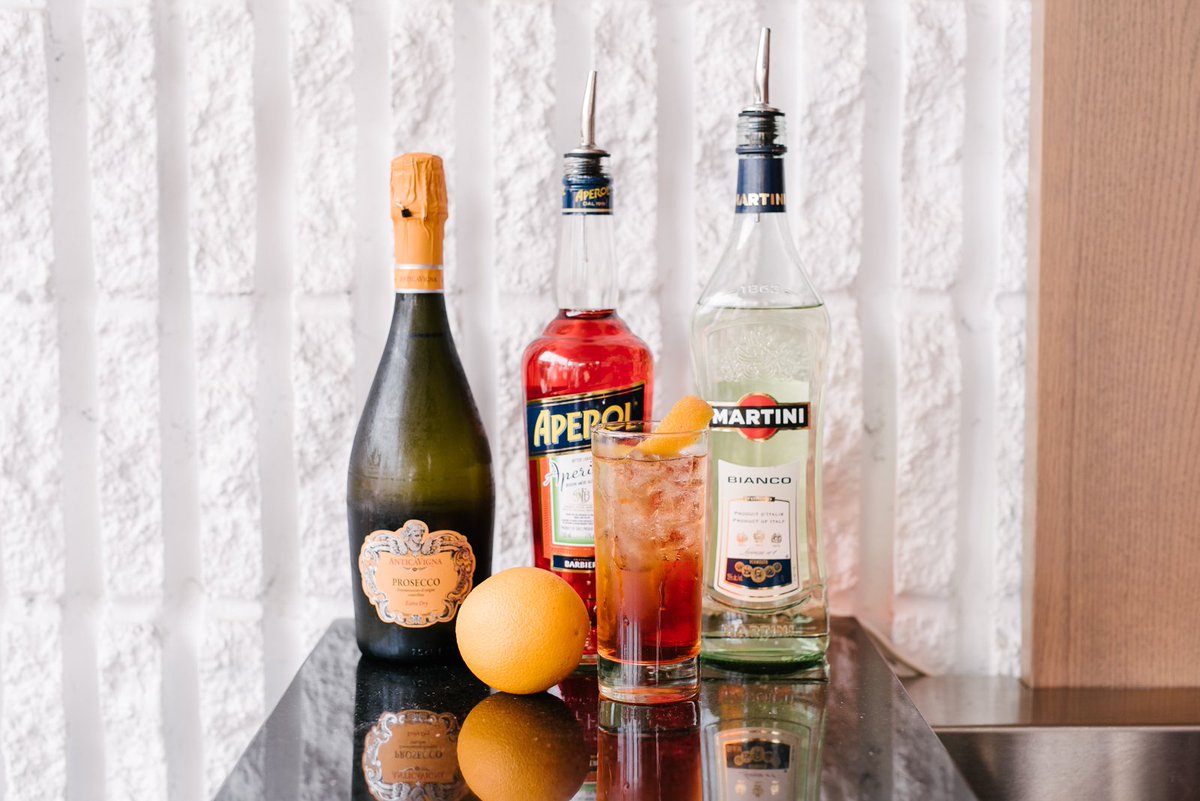 Celebrate #ThirstyThursday with an Aperol Spritz!